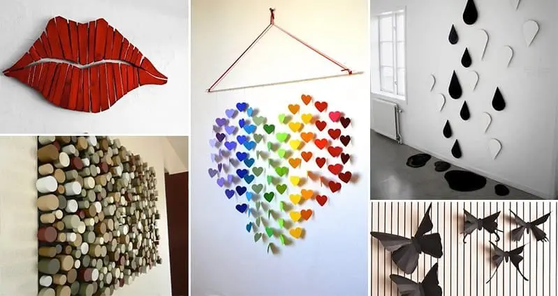 Bring Your Walls At Home To Life With These 21 DIY 3D Art Ideas